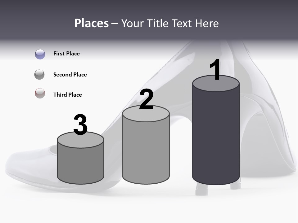 High Leather Isolated PowerPoint Template