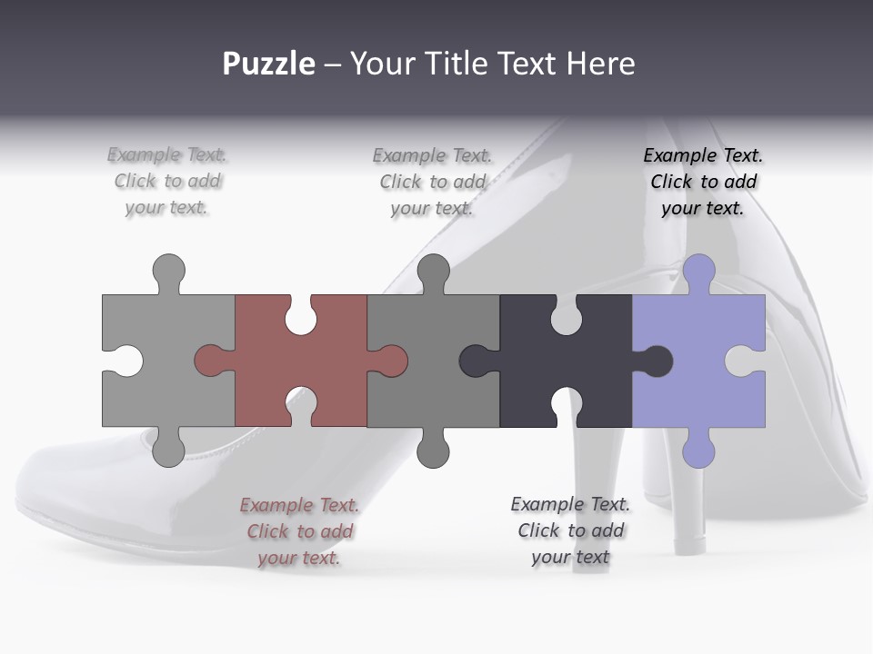 High Leather Isolated PowerPoint Template