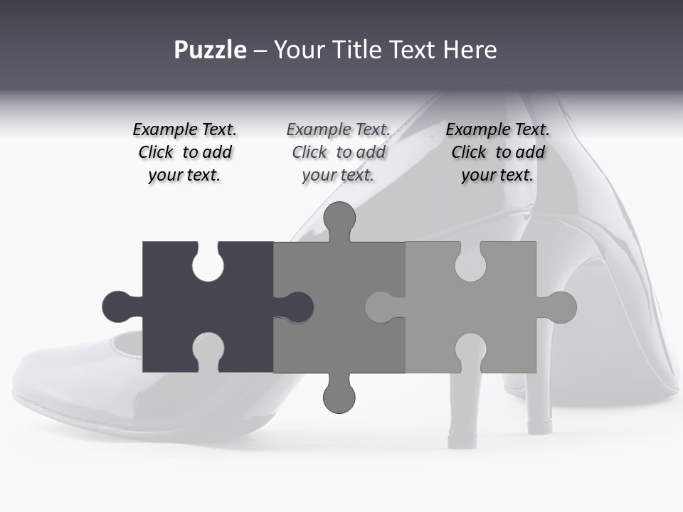 High Leather Isolated PowerPoint Template