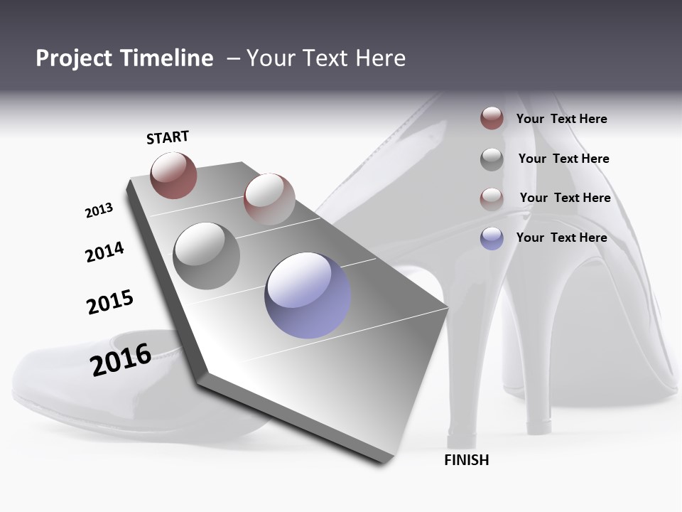 High Leather Isolated PowerPoint Template