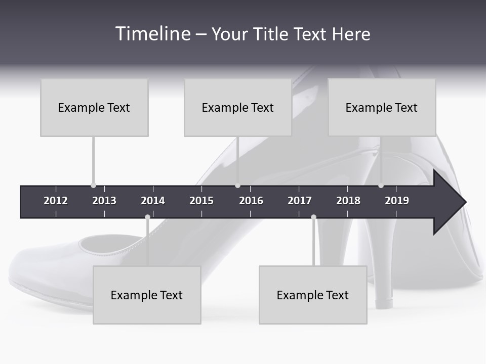 High Leather Isolated PowerPoint Template
