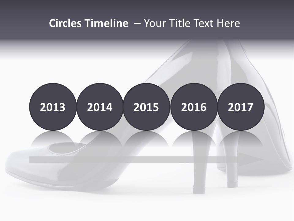 High Leather Isolated PowerPoint Template