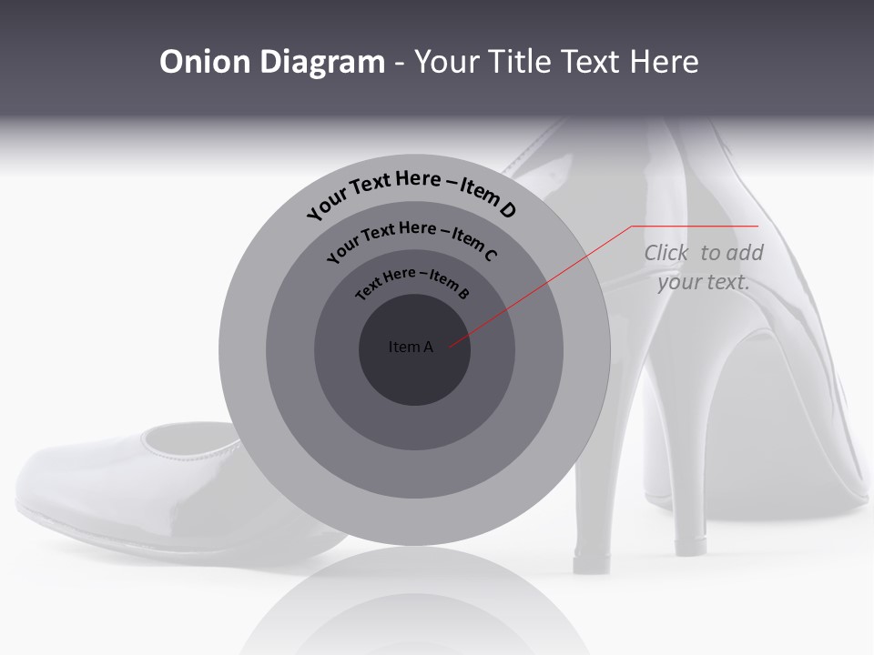 High Leather Isolated PowerPoint Template