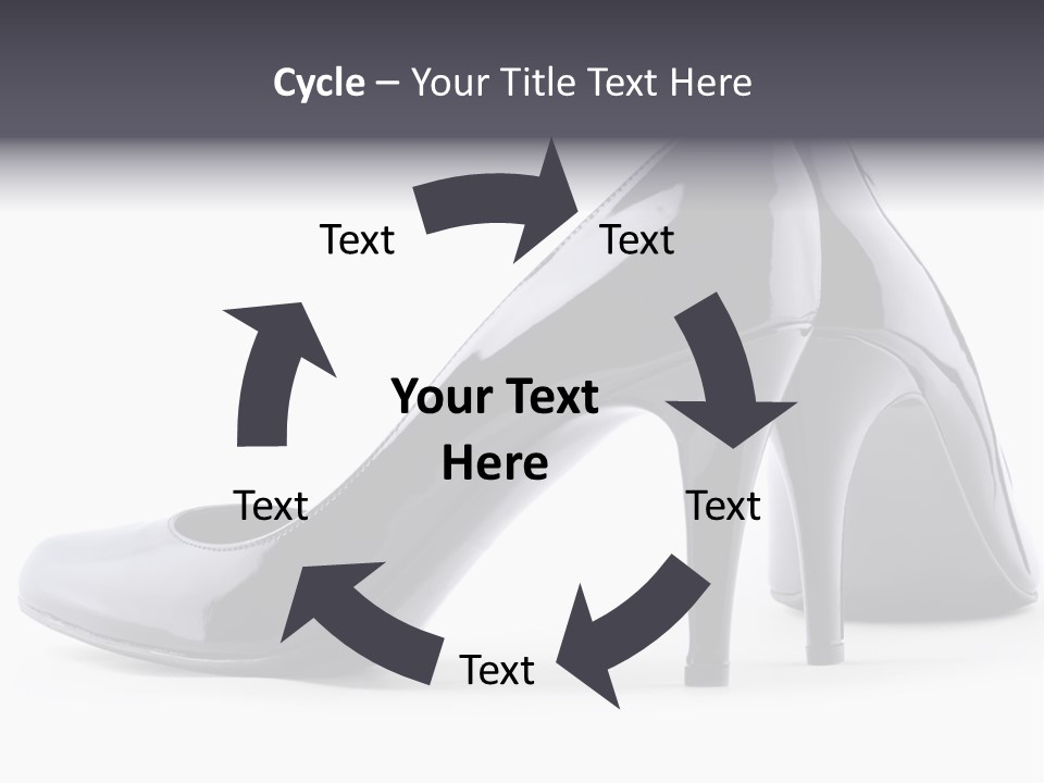 High Leather Isolated PowerPoint Template