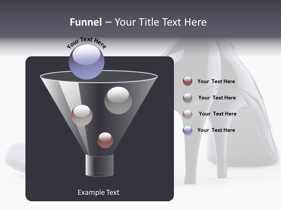 High Leather Isolated PowerPoint Template