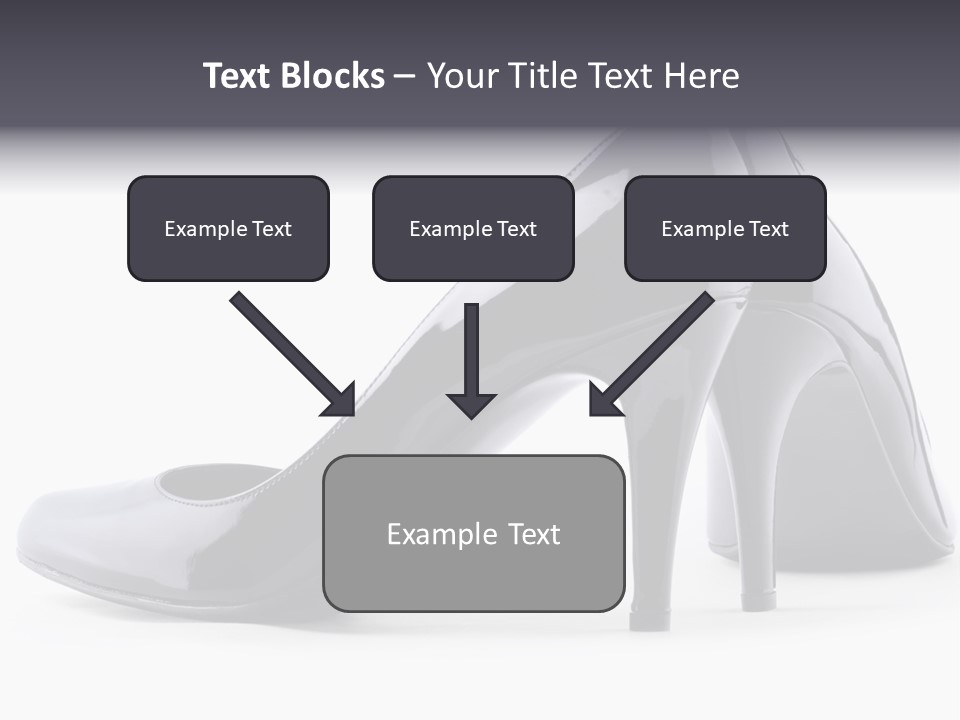 High Leather Isolated PowerPoint Template
