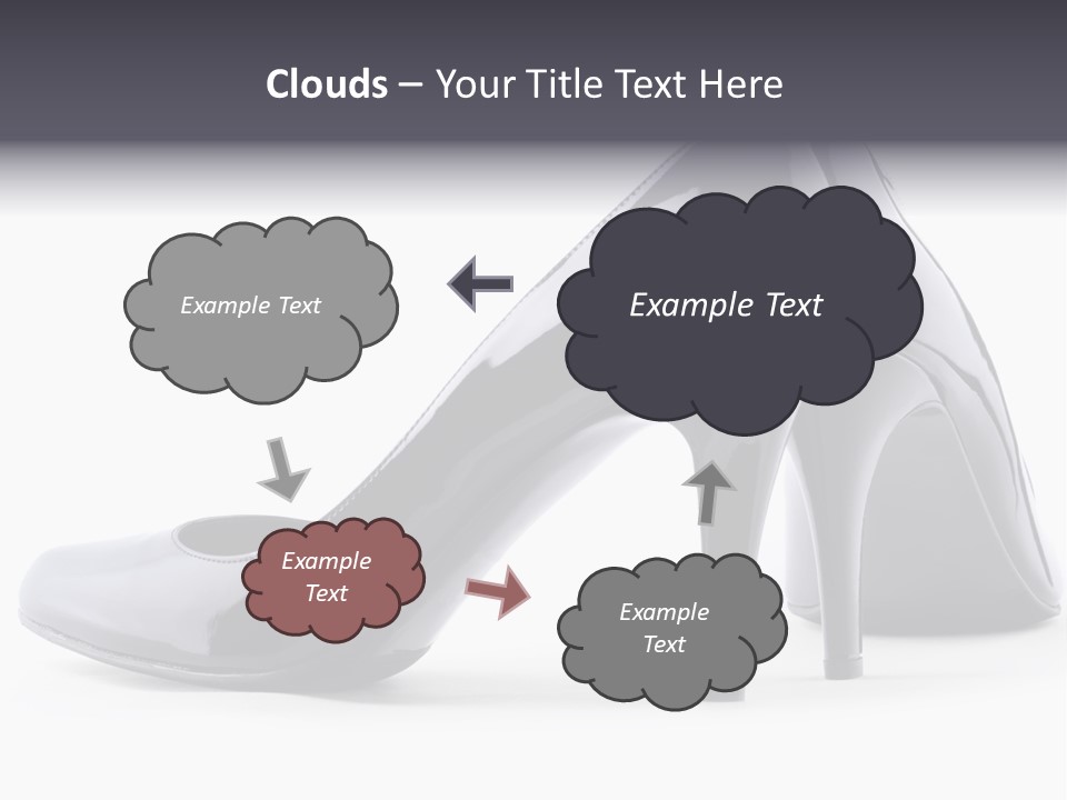 High Leather Isolated PowerPoint Template