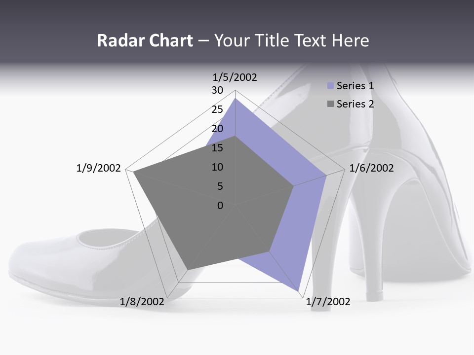 High Leather Isolated PowerPoint Template
