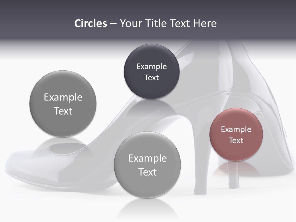 High Leather Isolated PowerPoint Template