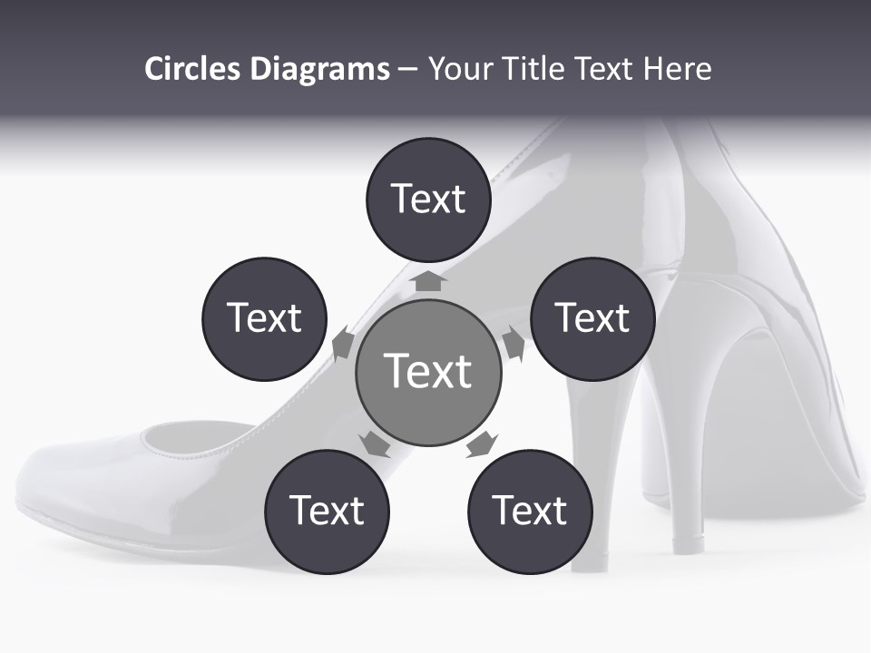 High Leather Isolated PowerPoint Template