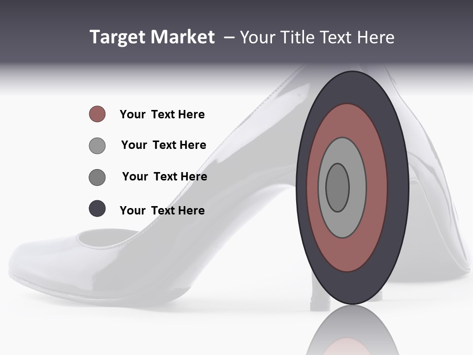 High Leather Isolated PowerPoint Template