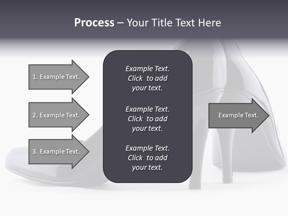 High Leather Isolated PowerPoint Template