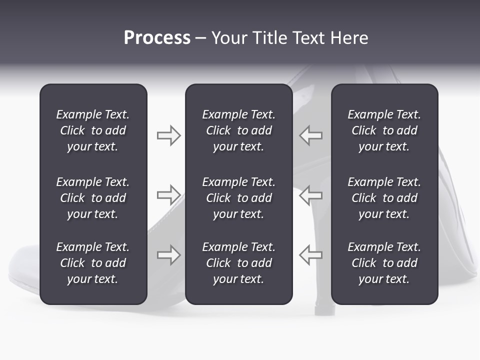 High Leather Isolated PowerPoint Template