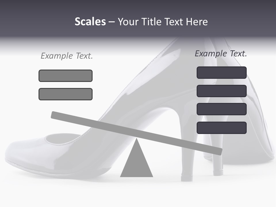 High Leather Isolated PowerPoint Template
