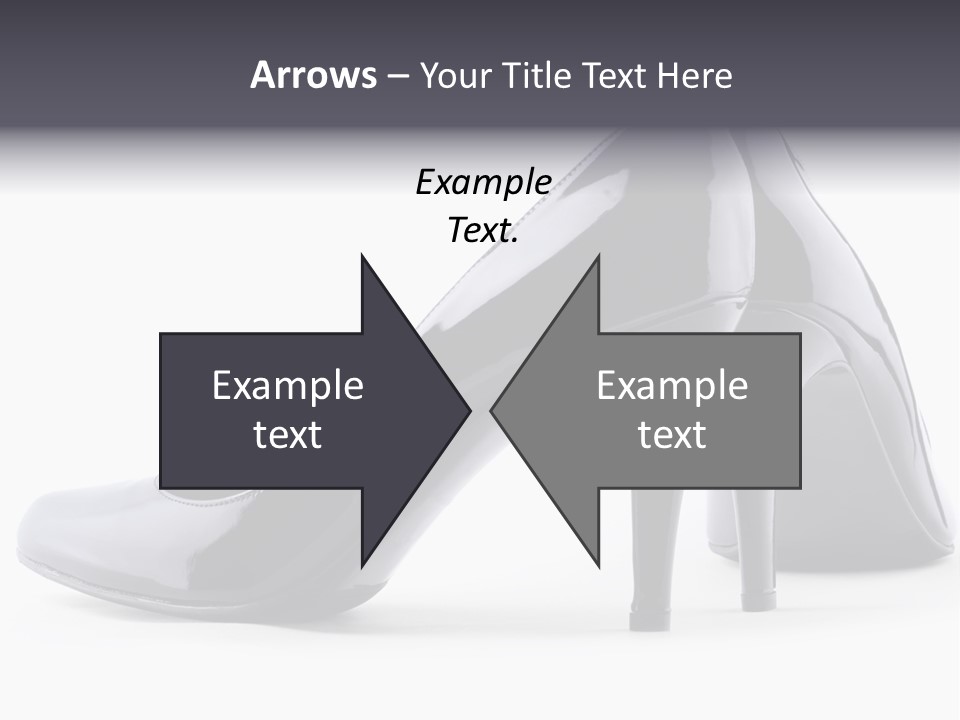 High Leather Isolated PowerPoint Template