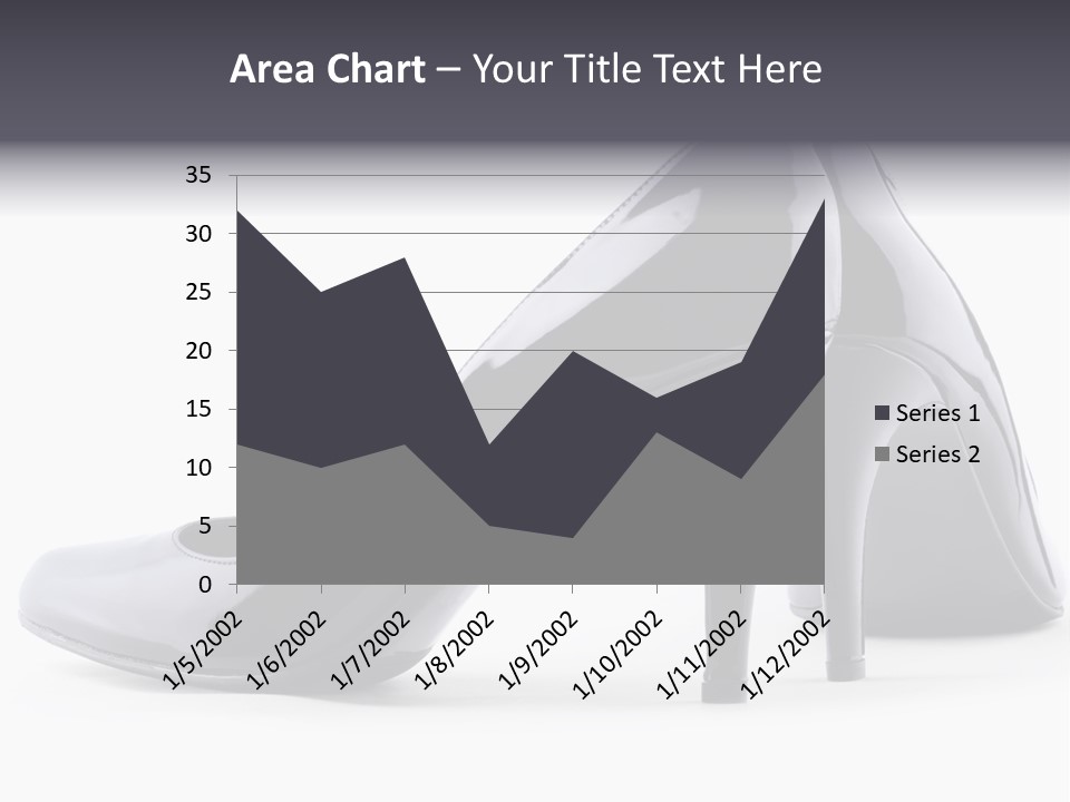 High Leather Isolated PowerPoint Template