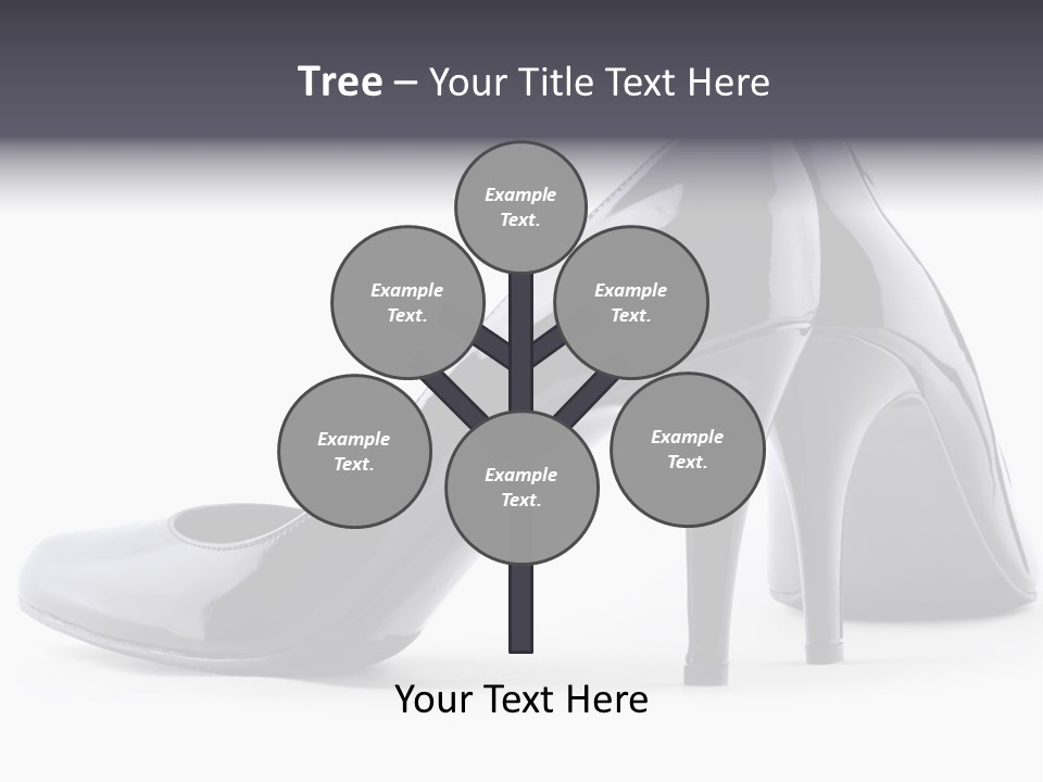 High Leather Isolated PowerPoint Template