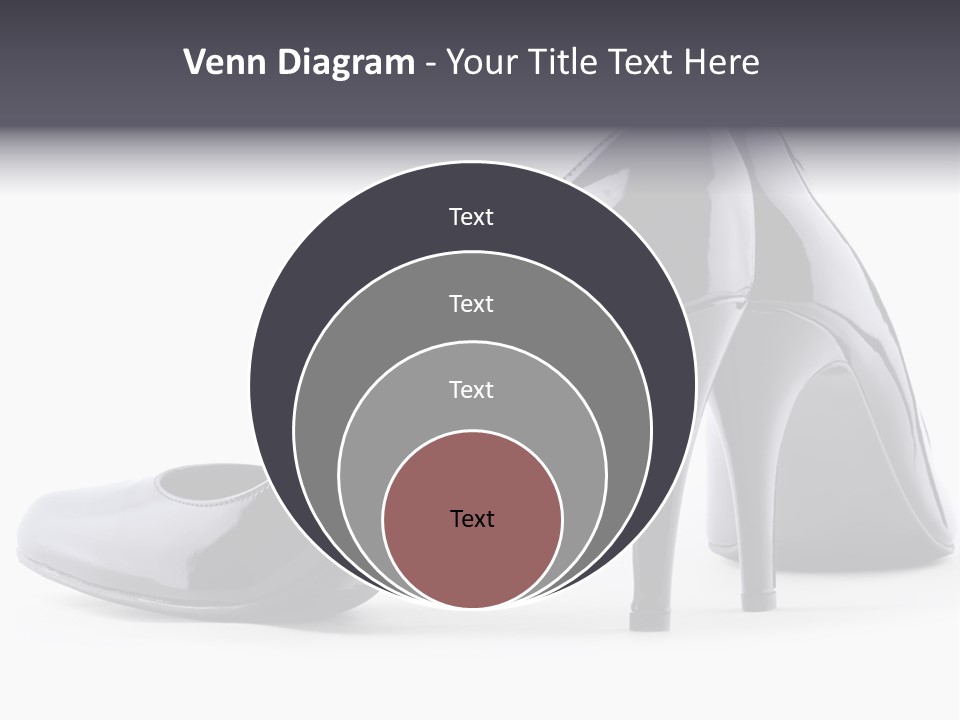 High Leather Isolated PowerPoint Template