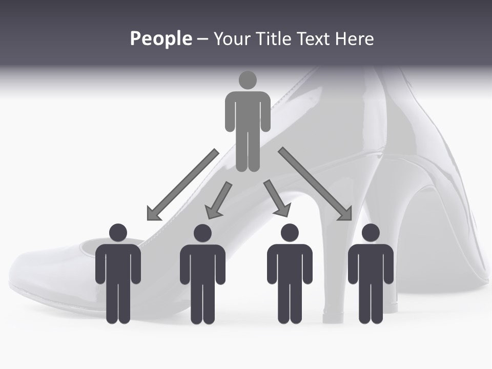 High Leather Isolated PowerPoint Template