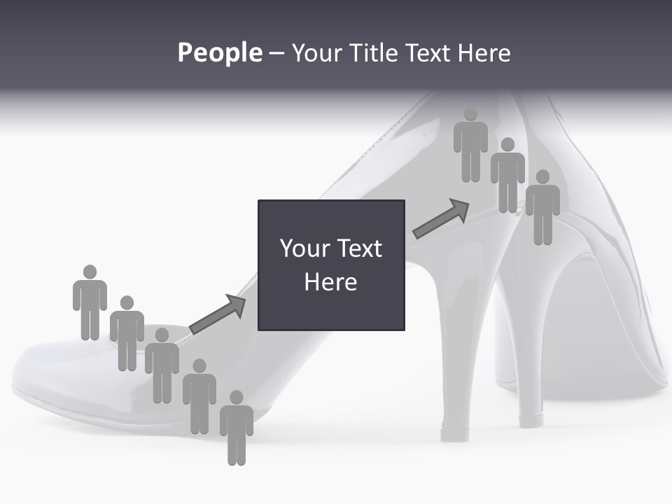 High Leather Isolated PowerPoint Template