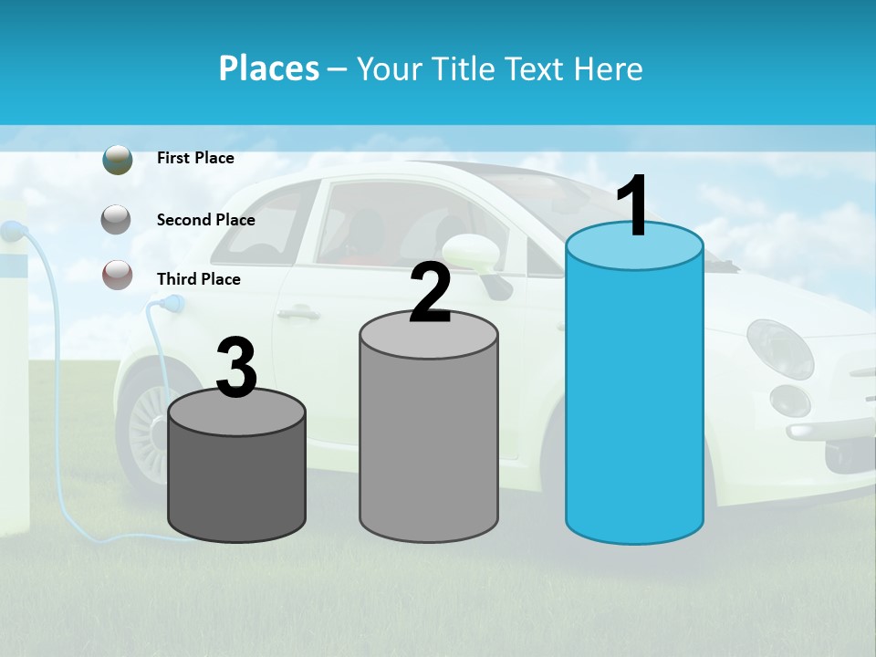 Clean Battery Alternative PowerPoint Template