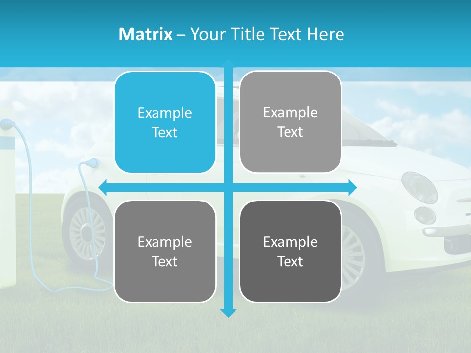 Clean Battery Alternative PowerPoint Template