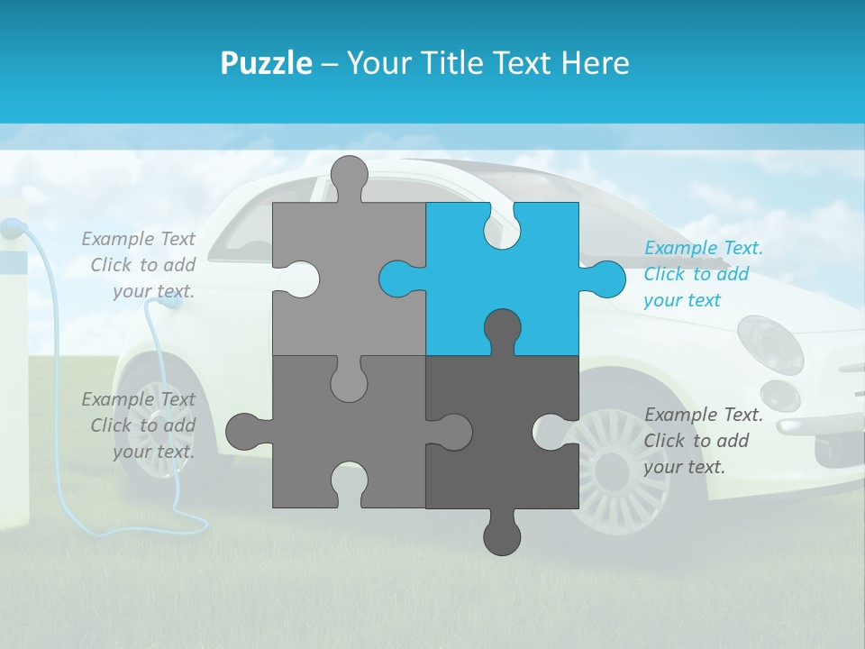 Clean Battery Alternative PowerPoint Template