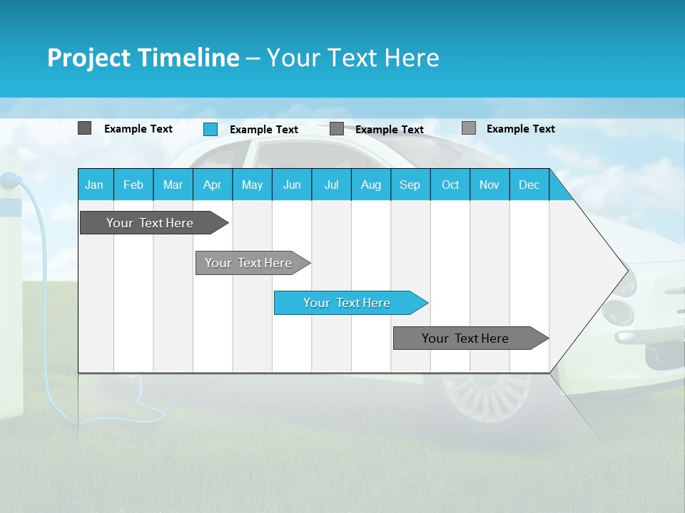 Clean Battery Alternative PowerPoint Template