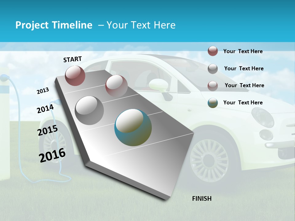 Clean Battery Alternative PowerPoint Template