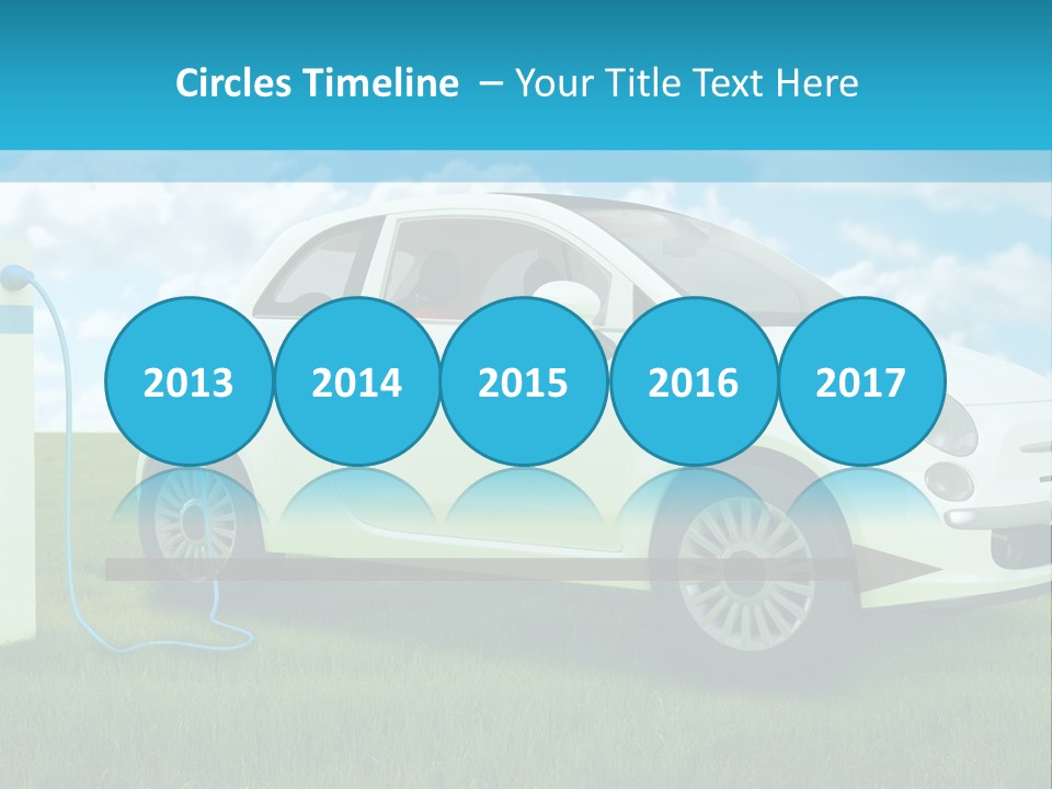 Clean Battery Alternative PowerPoint Template