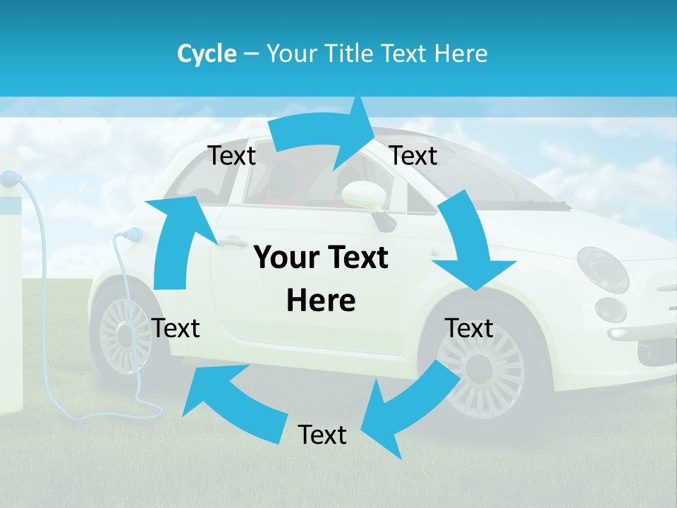 Clean Battery Alternative PowerPoint Template