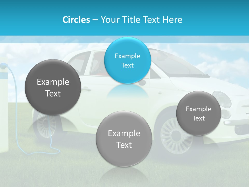 Clean Battery Alternative PowerPoint Template