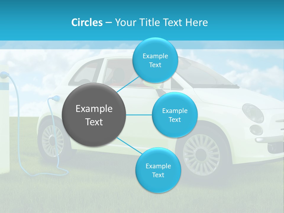 Clean Battery Alternative PowerPoint Template