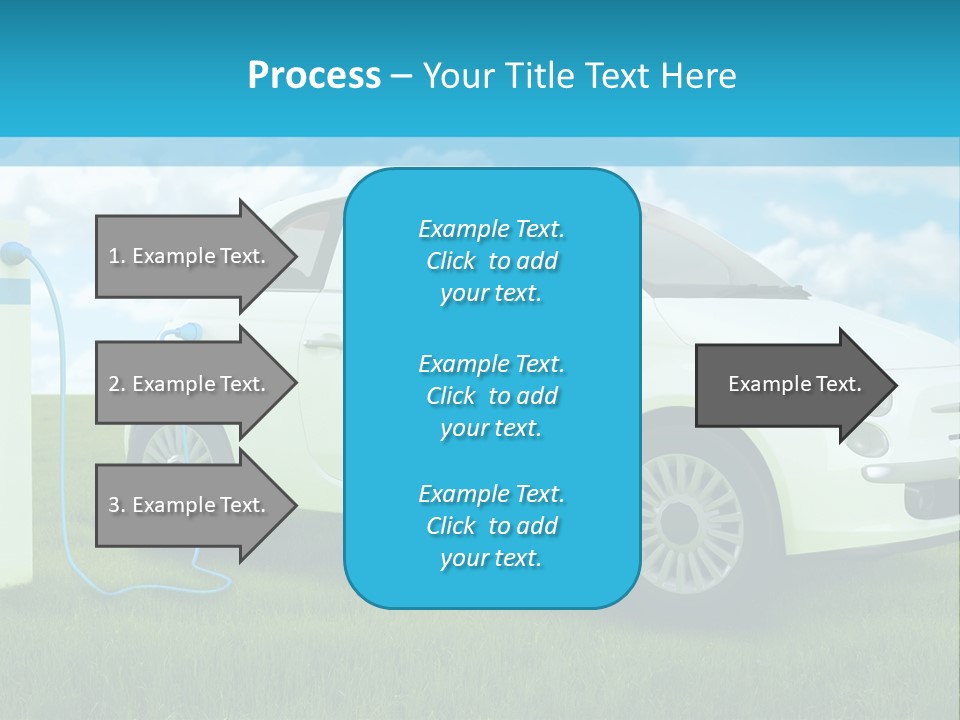 Clean Battery Alternative PowerPoint Template