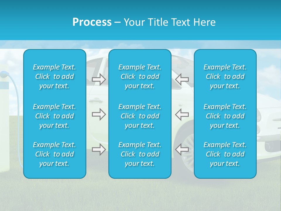 Clean Battery Alternative PowerPoint Template
