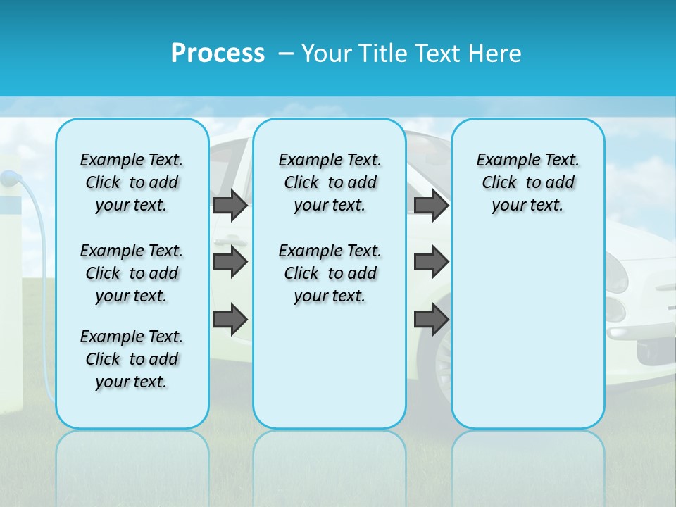 Clean Battery Alternative PowerPoint Template