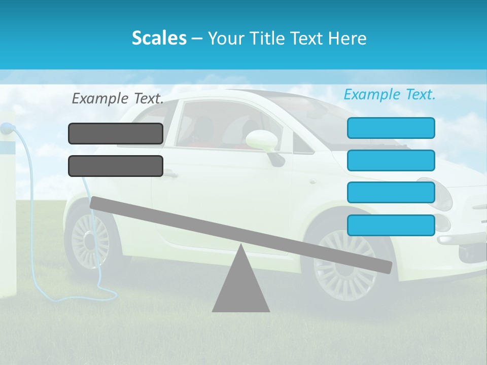 Clean Battery Alternative PowerPoint Template
