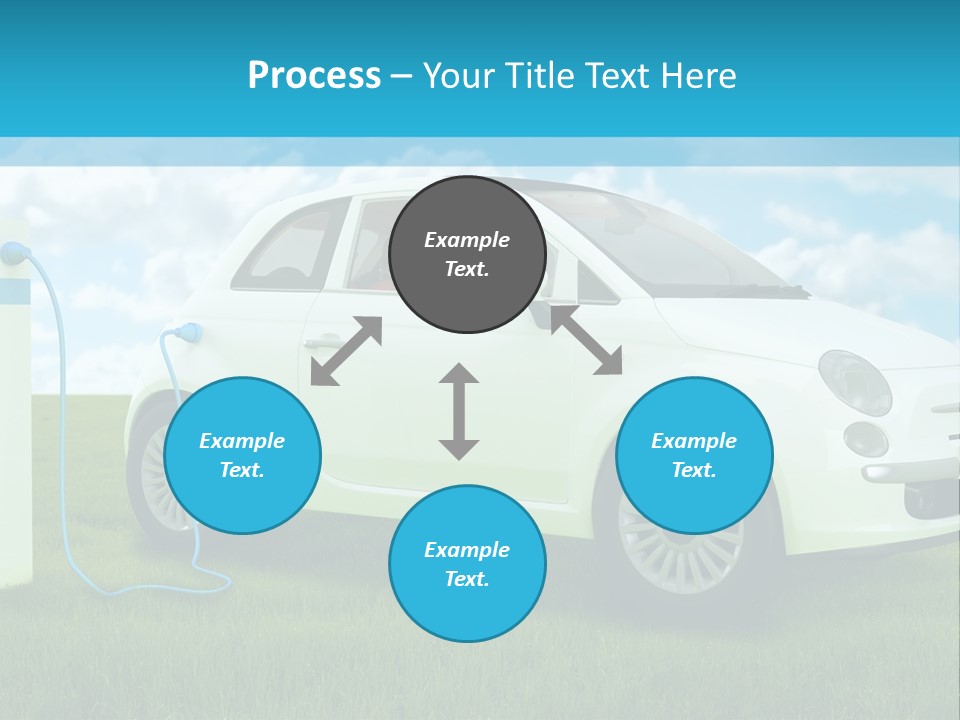 Clean Battery Alternative PowerPoint Template