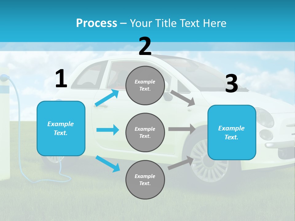 Clean Battery Alternative PowerPoint Template