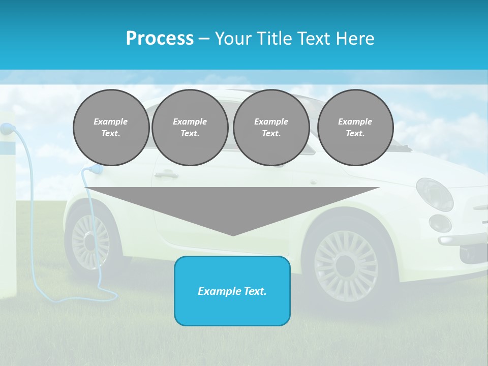 Clean Battery Alternative PowerPoint Template