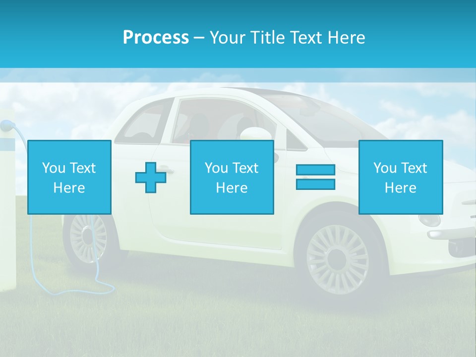 Clean Battery Alternative PowerPoint Template