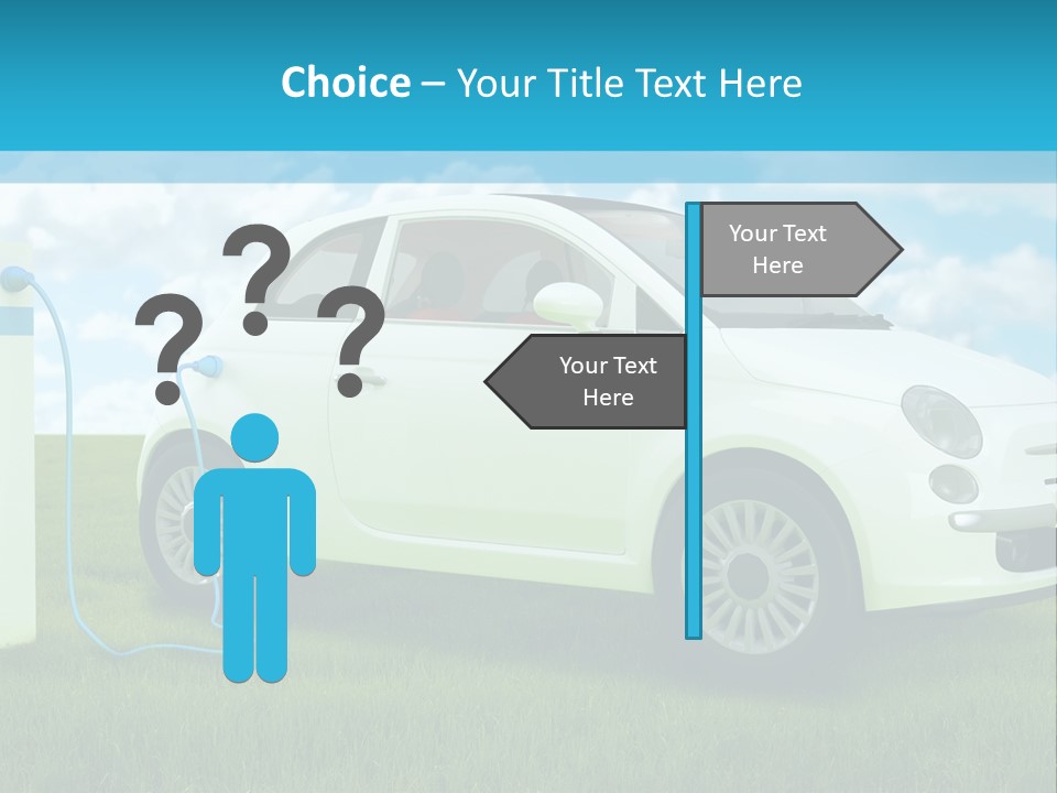 Clean Battery Alternative PowerPoint Template