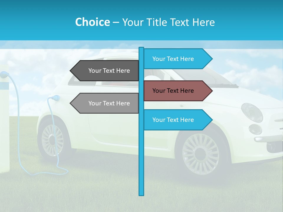 Clean Battery Alternative PowerPoint Template