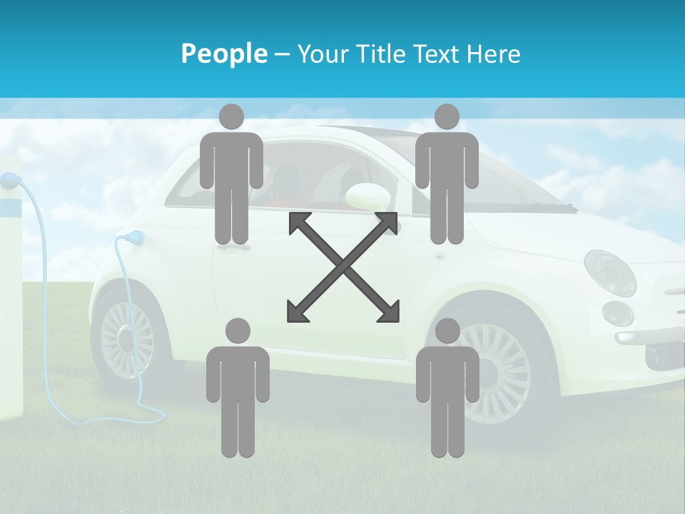 Clean Battery Alternative PowerPoint Template
