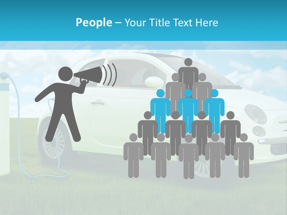 Clean Battery Alternative PowerPoint Template