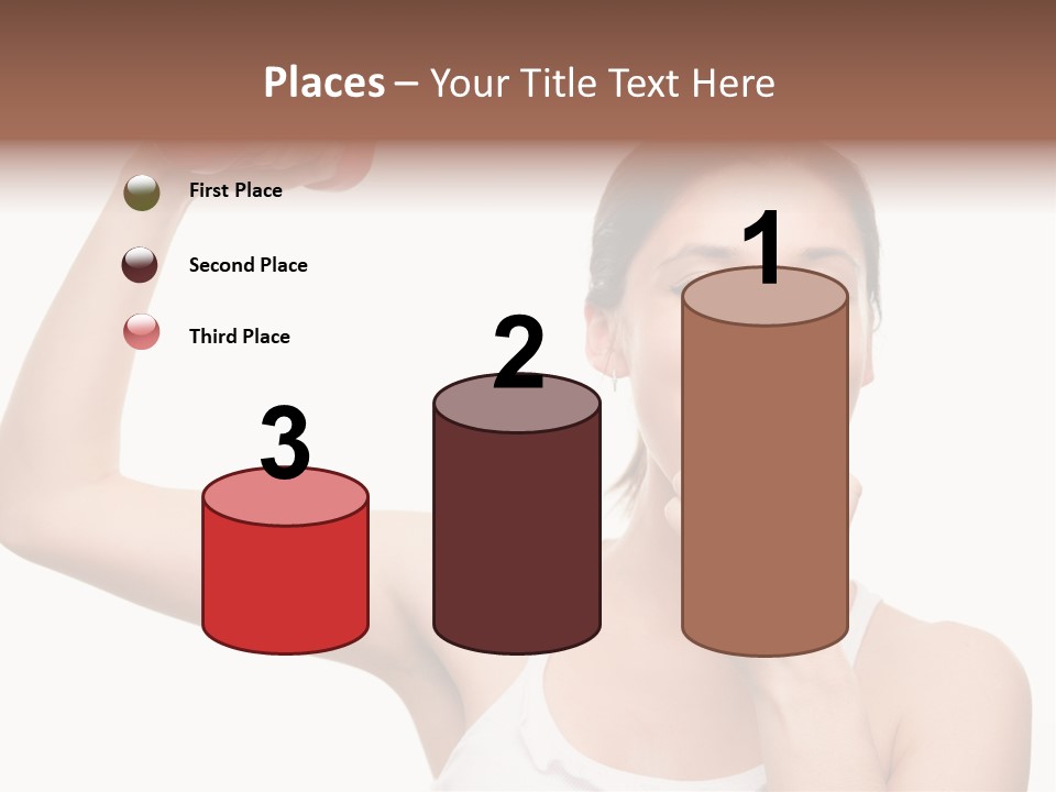 Training Eating Young PowerPoint Template