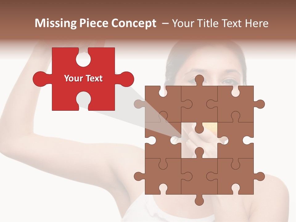 Training Eating Young PowerPoint Template