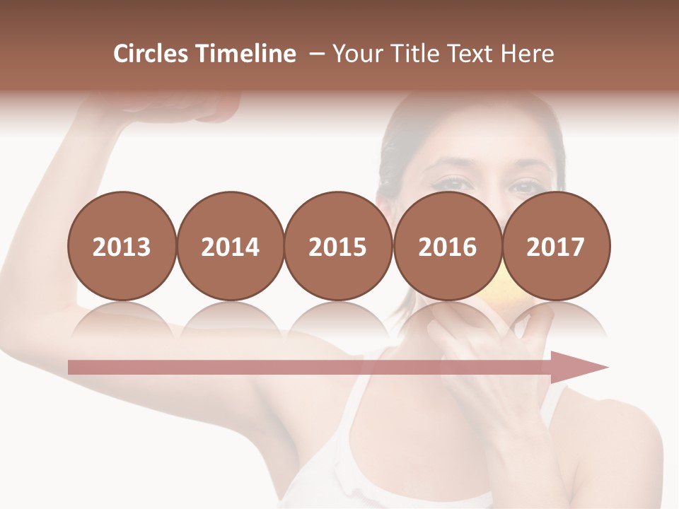 Training Eating Young PowerPoint Template