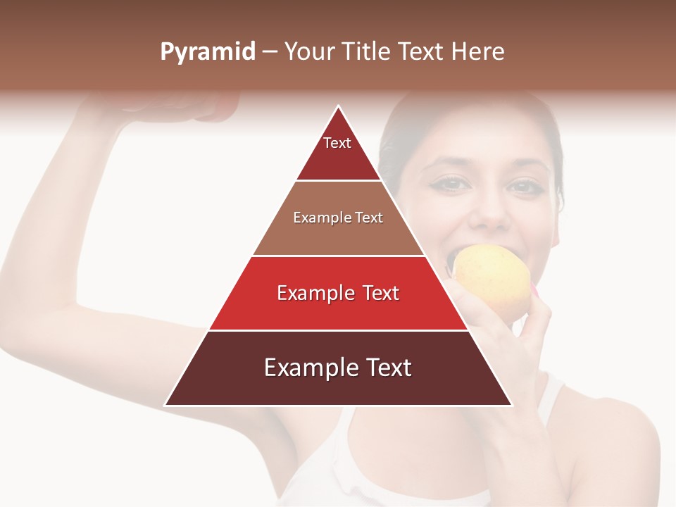 Training Eating Young PowerPoint Template