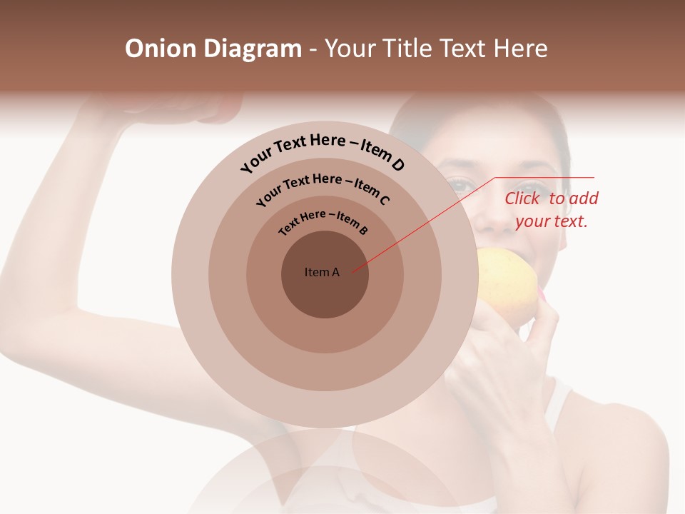 Training Eating Young PowerPoint Template